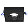 Portafaretto Quadrato Orientabile Incasso Esterno 85mm Luce Lampade Led Gu10 Gu5.3