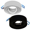 Portafaretto Orientabile Tondo Incasso Esterno 85mm Luce Lampade Led Gu10 Gu5.3