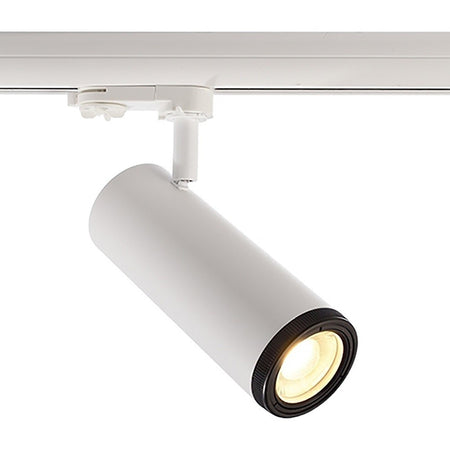 Faretto Track Led Cob 14 Watt Binario Trifase Luce 3000k 4000k Orientabile 230v