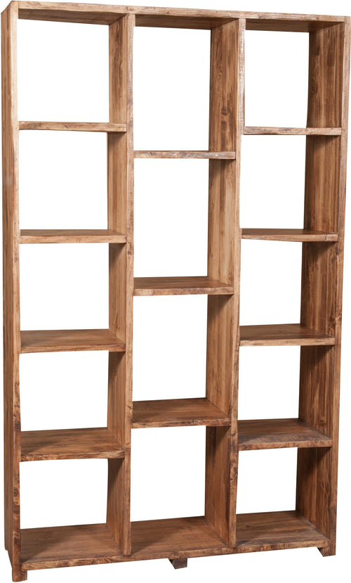 Biscottini Biscottini Libreria Moderna Tiglio Naturale 121x36x200 Made Italy Design Ele