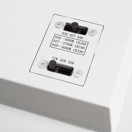 Faretto Track Led Cct 72w Binario Trifase 3in1 Dimmerabile 3 Temperature Luce 230v