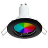 Faretto Led 6 W Incasso 6cm Tondo Rgb+3000k Rgbw Gu10 Effetti Luce Colorata 230v
