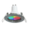 Faretto Led 6w Incasso 6 Cm Tondo Rgb+6000k Rgbw Gu10 Effetti Luce Colorata 230v