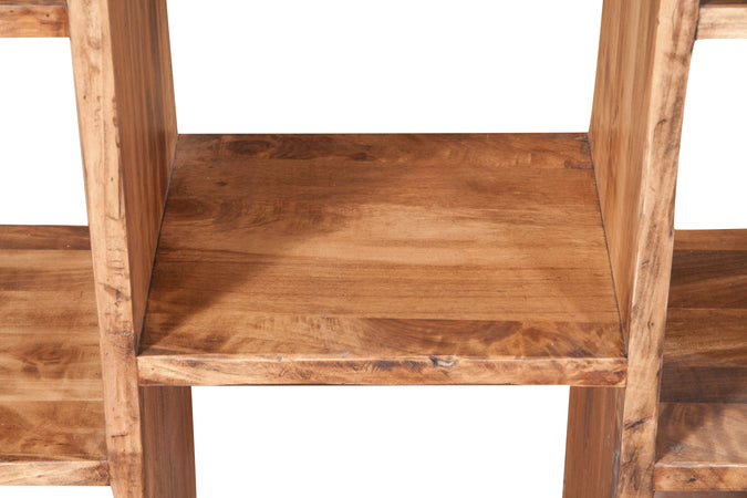 Biscottini Biscottini Libreria Moderna Tiglio Naturale 121x36x200 Made Italy Design Ele