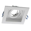 Faretto Led Incasso Quadrato Smart Alexa Google Lampada Gu10 5w Wifi Rgb Cct 9cm