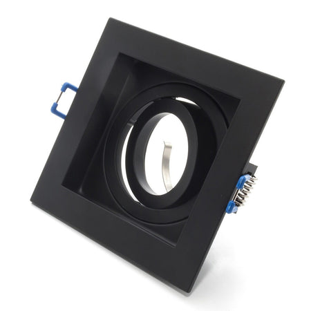 Faretto Led Incasso Quadrato Smart Alexa Google Lampada Gu10 5w Wifi Rgb Cct 9cm