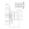 Estrattore aspiratore fumi per stufe a pellet con motore ECOFIT 2RECA3 14706008