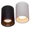 Plafoniera Moderna Faretto Cilindro Esterno Da Soffitto Attacco Gu10 Luce 230v