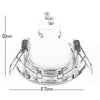 Faretto Lampada Led 8 W Luce 3000k 4000k 6000k Incasso Tondo Gu10 Foro 6 Cm 220v