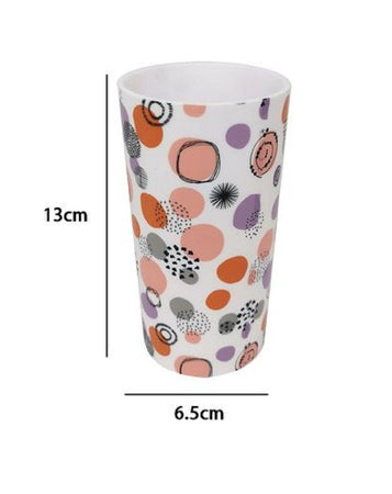 Bicchiere Portaspazzolini Dentifricio Sfere Astratte Bagno Accessori Arredo 87082
