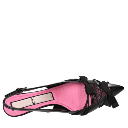 N°21 Scarpe con Tacco Nero da donna