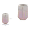 Bicchiere Porta Spazzolini Esagonale Effetto Visivo Accessori Arredo Bagno 79940