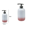 Dispenser Porta Sapone Liquido Bianco Rosa Accessori Bagno Moderno Arredo 59906