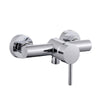 Rubinetto Bagno Moderno Cromato Lucido Miscelatore Orientabile Cabina Doccia 87389