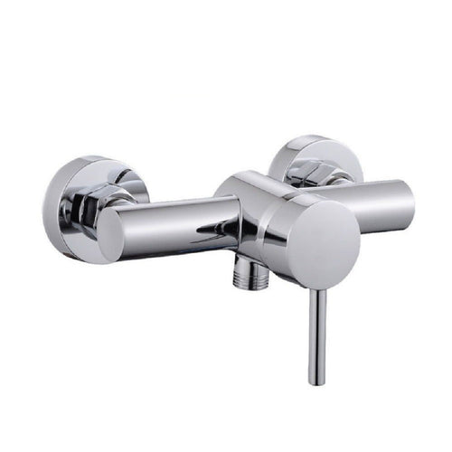 Rubinetto Bagno Moderno Cromato Lucido Miscelatore Orientabile Cabina Doccia 87389