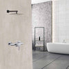 Rubinetto Bagno Moderno Cromato Lucido Miscelatore Orientabile Cabina Doccia 87389