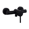 Rubinetto Bagno Moderno Nero Opaco Miscelatore Orientabile Cabina Doccia 87394