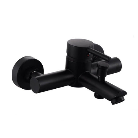 Rubinetto Bagno Ultra Moderno Nero Opaco Miscelatore Orientabile Per Vasca 87395