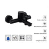 Rubinetto Bagno Ultra Moderno Nero Opaco Miscelatore Orientabile Per Vasca 87395