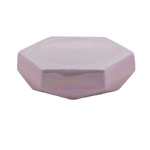 Piattino Per Sapone Esagonale Effetto Visivo Portasaponetta Accessori Bagno 79941
