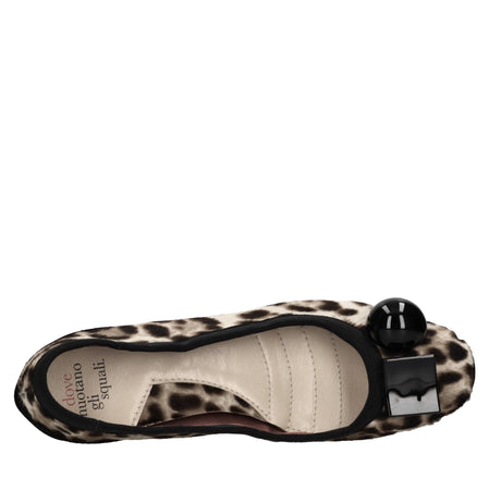 DOVE NUOTANO GLI SQUALI Scarpe basse Marrone da donna