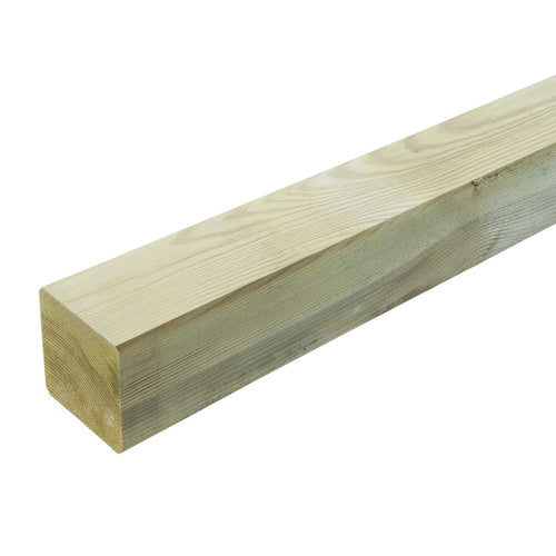 Palo quadrato per pannello grigliato Lasa di pino naturale per recinzioni giardino e terrazzo