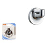 Appendino Gancio Porta Asciugamani Appendi Accappatoio Cromato Bagno 1 Posto 79801