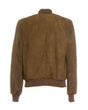 Polo Uomo - Bomber Cuoio in vera pelle camoscio