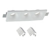 Porta Faretto In Gesso A Scomparsa 3 Led Fori Da Incasso Soffitto Verniciabile