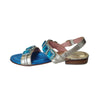 PREGUNTA Sandalo donna platino blu 2316011