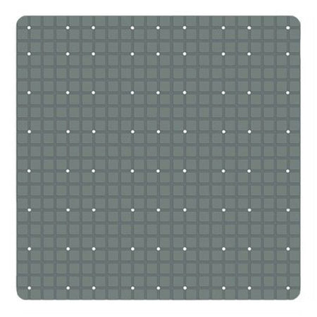 Tappeto Tappetino Pvc Antiscivolo Per Vasca Bagno Doccia 52 X 52 Cm Grigio 79767