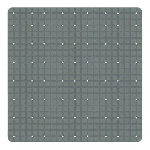 Tappeto Tappetino Pvc Antiscivolo Per Vasca Bagno Doccia 52 X 52 Cm Grigio 79767