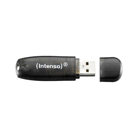 INTENSO PEN DISK RAINBOW LINE 16GB BLACK USB 2.0