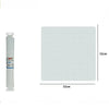 Tappeto Bianco Tappetino Pvc Antiscivolo Per Vasca Bagno Doccia 52 X 52 Cm 79762