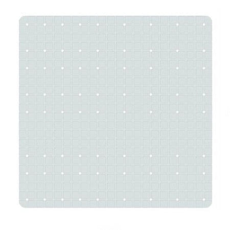 Tappeto Bianco Tappetino Pvc Antiscivolo Per Vasca Bagno Doccia 52 X 52 Cm 79762