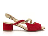 ELLEN Sandalo donna Camoscio Rosso
