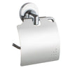 Porta Rotolo Carta Igienica Con Copertura Fissaggio A Parete Arredo Bagno 79809