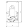 Motoriduttore Mellor FB1331 stufe a pellet 14702024