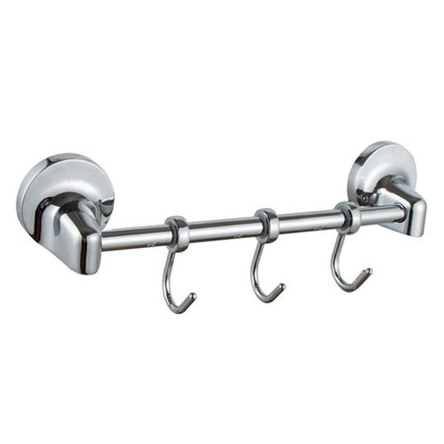 Appendino Con 3 Ganci Per Accappatoio Asciugamani Da Muro Accessori Bagno 79810