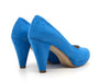 MODERNISSIMA Décolleté scamosciato azzurro