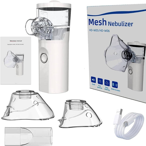 Aeresol Nebulizzatore Inalatore Portatile Da Viaggio A Batterie Ricaricabile Usb