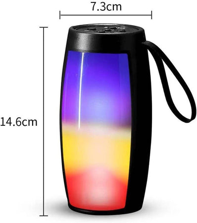Cassa Portatile Bluetooth 5w Stereo Bluetooth Luce A Led Altoparlante Esterno