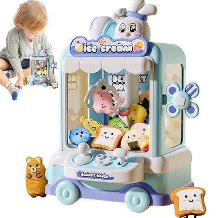 Distributore di Giocattoli Artiglio con Gancio per Bambini Giocattolo con Peluche