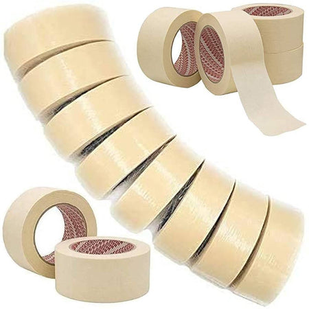 Nastro Carta Gommata Professionale 6 Rotoli 50x50 Mt Per Mascherature Pittura