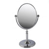 Specchio Ovale Tavolo Makeup Trucco Girevole Accessorio Bagno Donna 33.5cm 52770