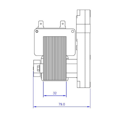 Motoriduttore Mellor KB1004 stufe a pellet 14702018