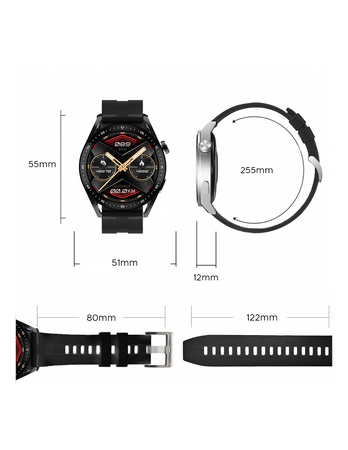 Smartwatch Hw23 Pro Per Ios E Android Bluetooth Touch Sport Fitness Salute Uomo