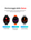 Smartwatch Hw23 Pro Per Ios E Android Bluetooth Touch Sport Fitness Salute Uomo