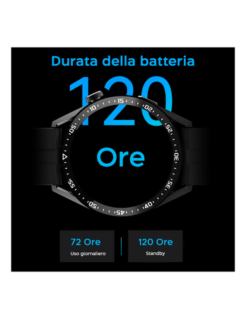 Smartwatch Hw23 Pro Per Ios E Android Bluetooth Touch Sport Fitness Salute Uomo