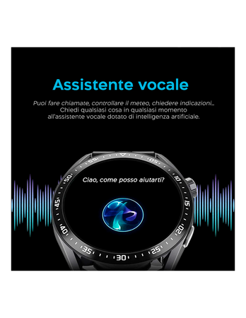 Smartwatch Hw23 Pro Per Ios E Android Bluetooth Touch Sport Fitness Salute Uomo